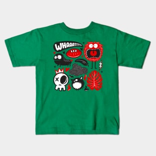 Doodle Monster Kids T-Shirt